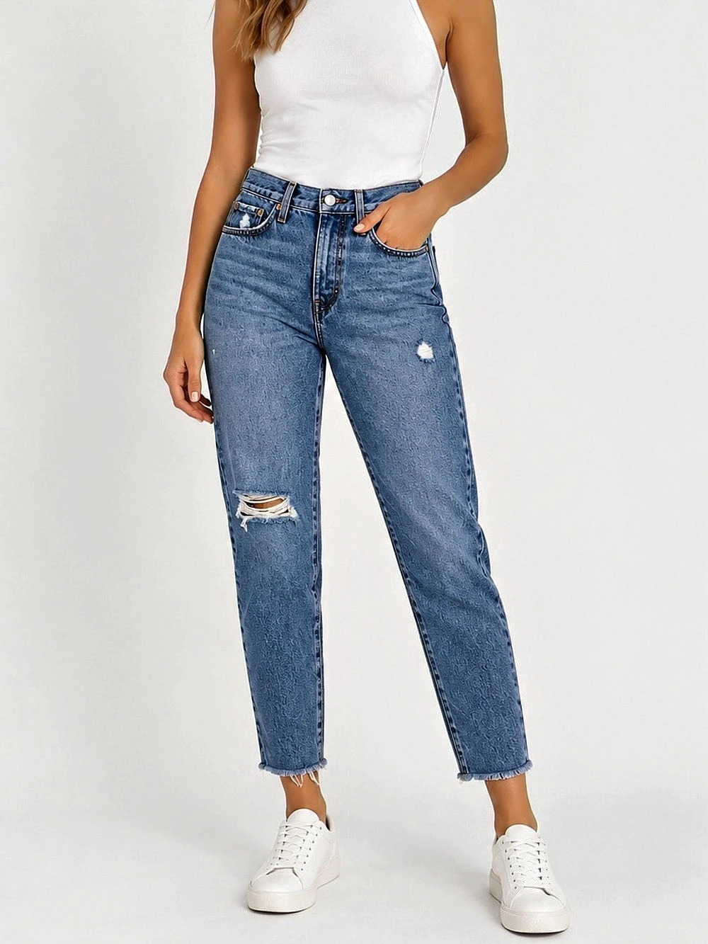 Levi's Wedgie W27 Icon Jeans High Rise Women’s Premium Button Fly 22861-0081